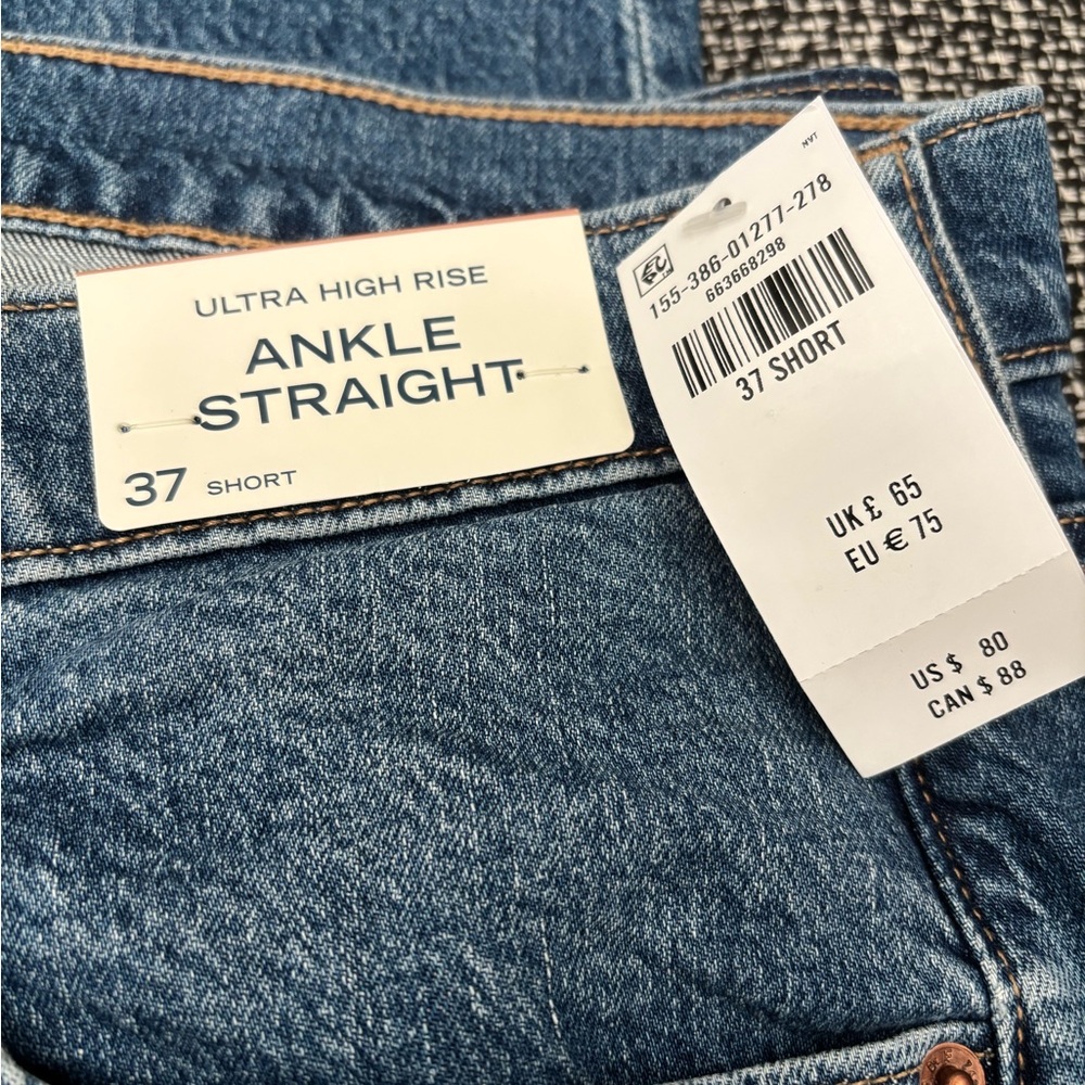 Abercrombie & Fitch Light Blue Ultra High Rise Jeans